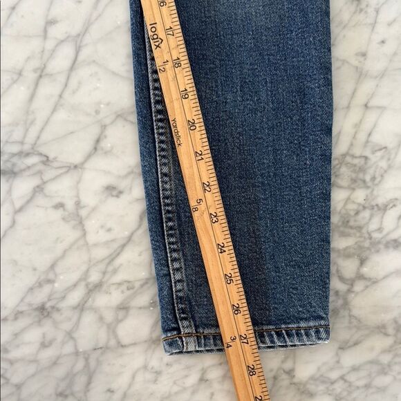 Re/done Womens Straight Denim Jeans Sz 29/30 Button Fly - Picture 4 of 8